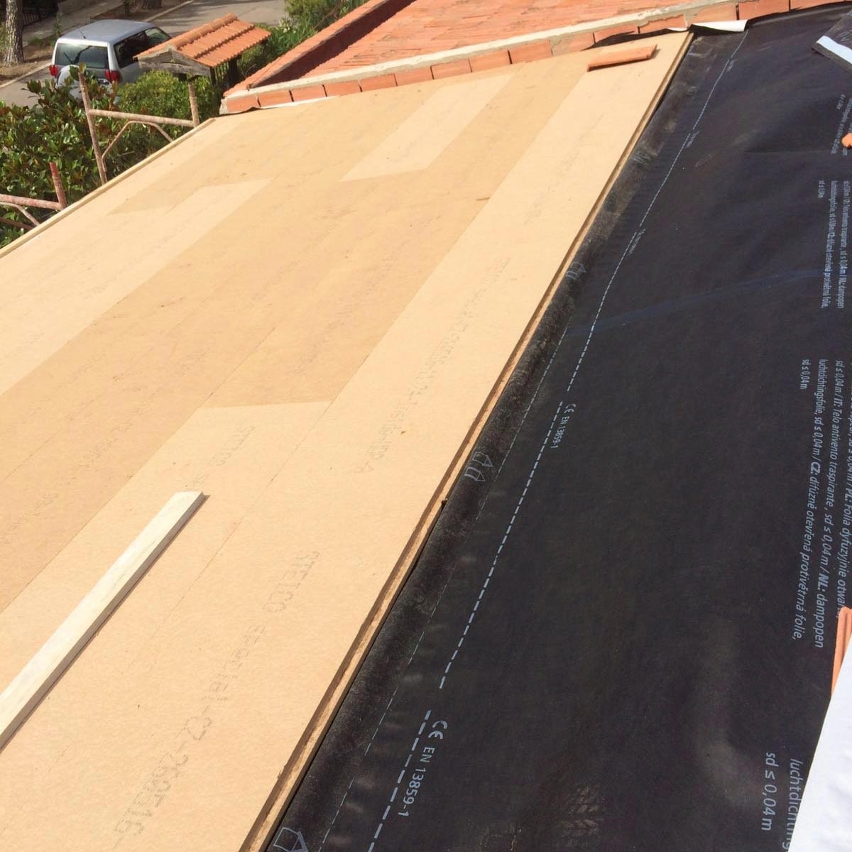 Fiber Wood Insulation FiberTherm Special pitched roof insulation